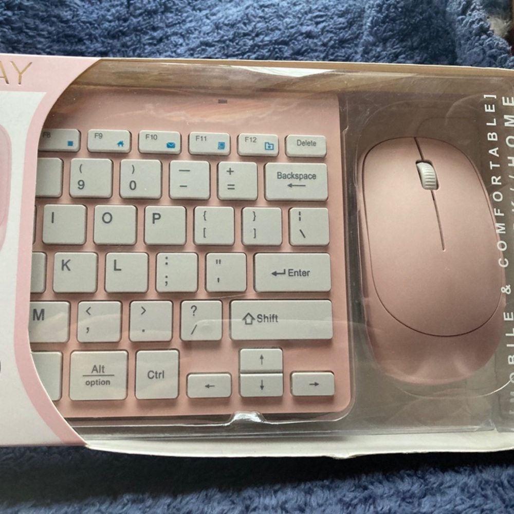 Wireless keyboard and mouse